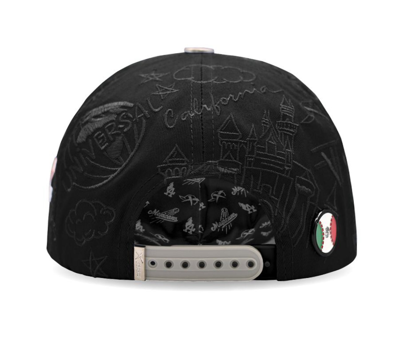 Gorra LA bordada