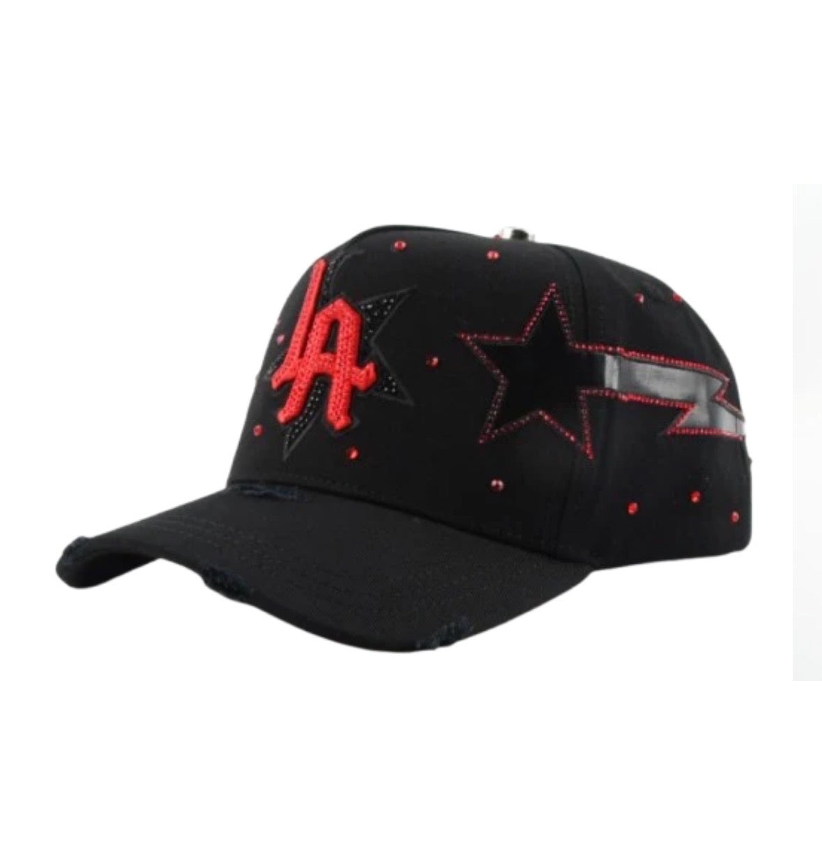 Gorra de La con Estrellas Rojas