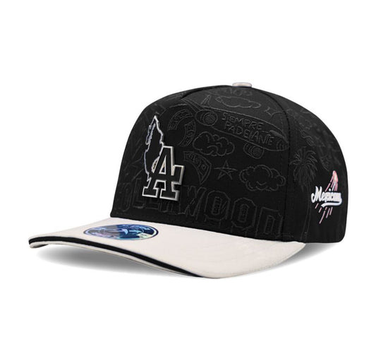 Gorra LA bordada