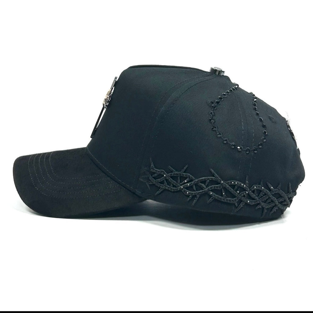 Gorra de la Cruz con Rosario