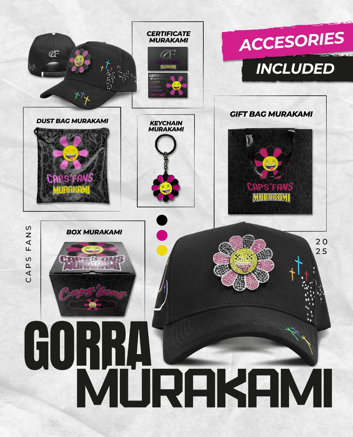 GORRA MURAKAMI FULL SET
