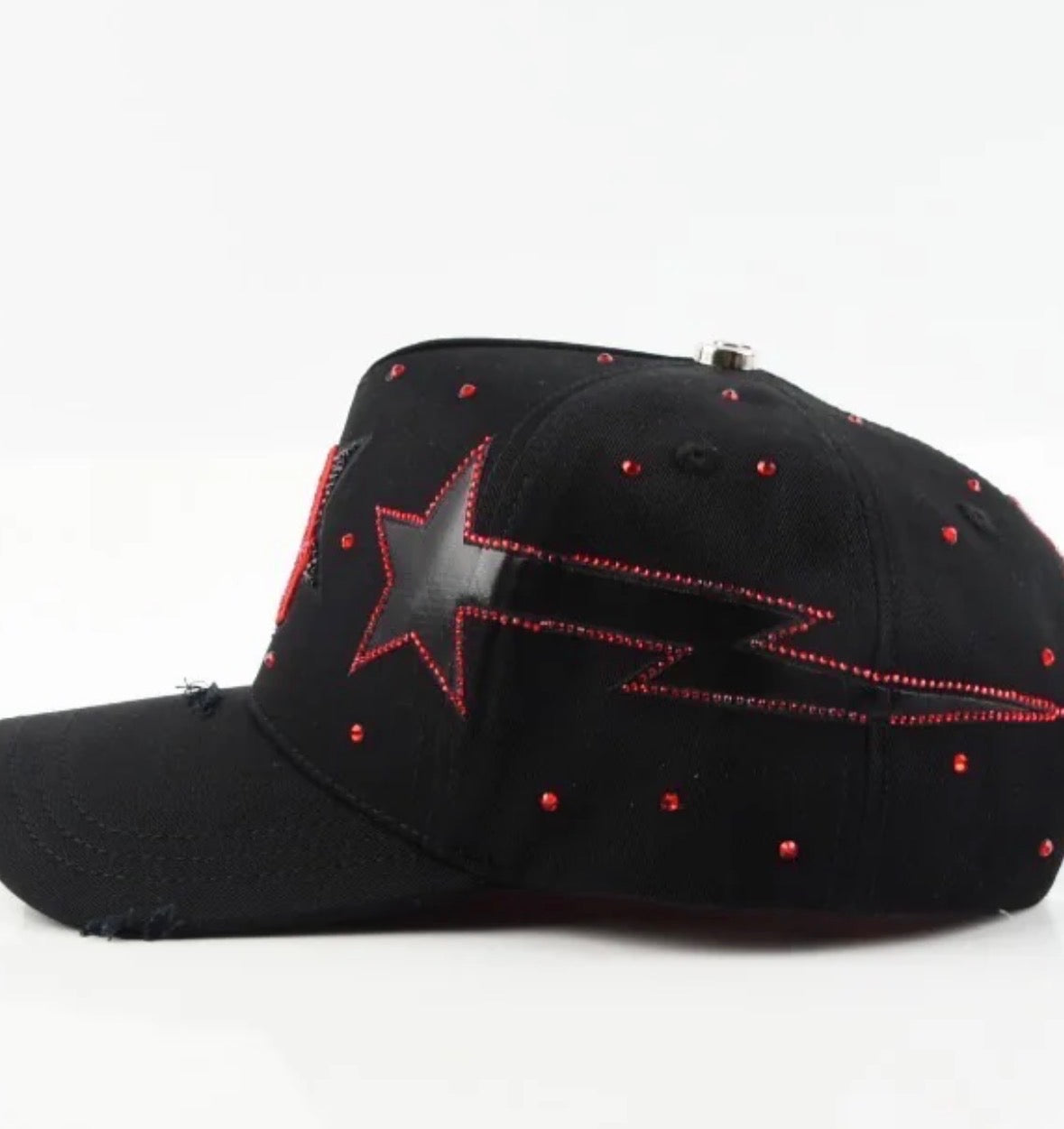 Gorra de La con Estrellas Rojas