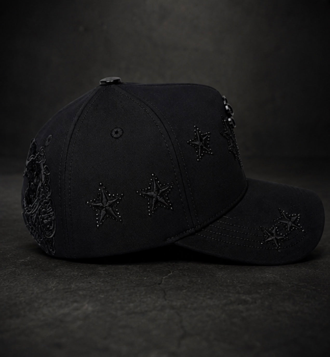 GORRA TEXAS FULL BLACK