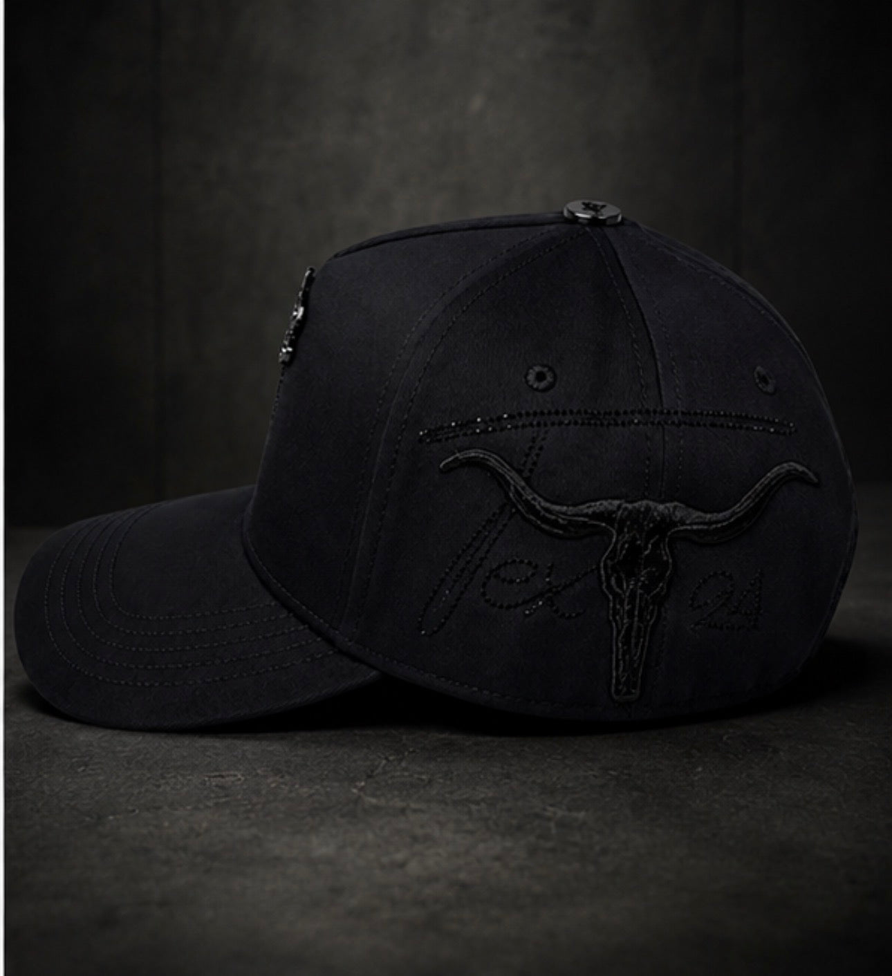 GORRA TEXAS FULL BLACK