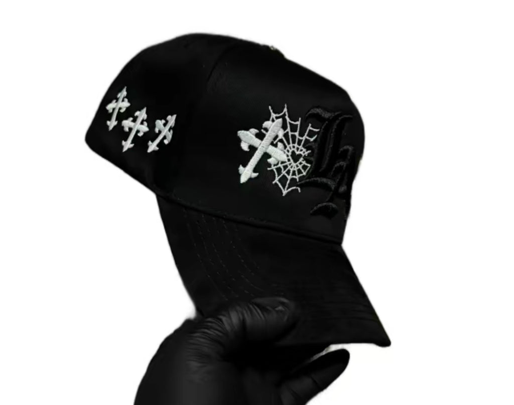 Gorra De La Telaraña y Cruz